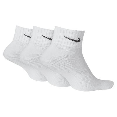 Nike Cushioned Ankle Socks (3 Pairs)