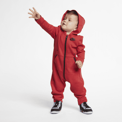 Nike Sportswear Tech Fleece Baby (12-24M) Hooded Coverall. Nike.com