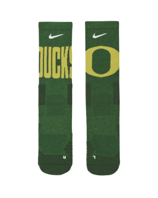 Nike College Elite (Oregon) Basketball Crew Socks. Nike.com