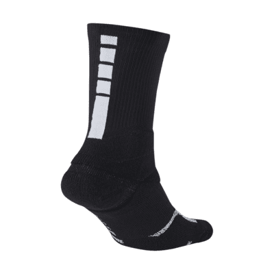 Nike Grip Power Crew Socks-White-Black