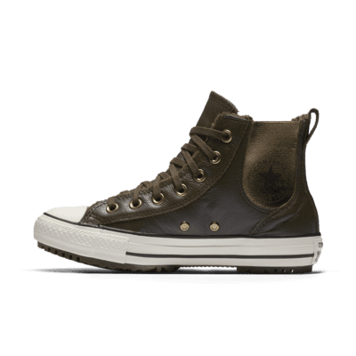 Converse Chuck Taylor All Star Leather and Faux Fur Chelsee