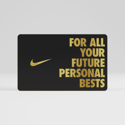 Tarjetas regalo. Nike US