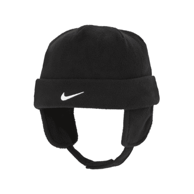 Estuche con gorro de tejido Fleece para bebé y mitones Nike