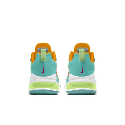 Nike Air Max 270 React Premium By You Custom Men's Shoe