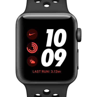 Apple Watch Nike Series 3 (GPS + Cellular) 42mm Running Watch
