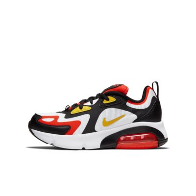 nike 200 black and orange