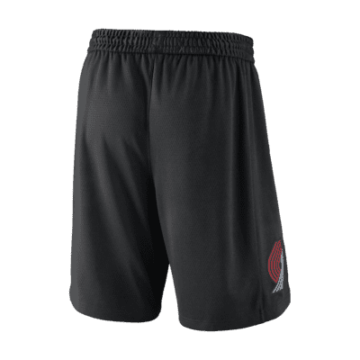 Portland Trail Blazers Nike NBA Swingman Shorts - Men's Black/White
