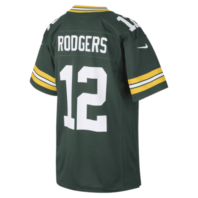 NFL Green Bay Packers Game Jersey (Aaron Rodgers) Older Kids' American Football Jersey