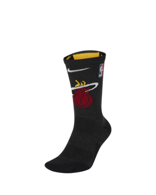 Miami Heat Elite Nike Nba Crew Socks. Nike.com