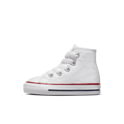 all white converse youth