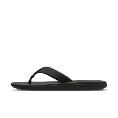 nike black sandals with strap