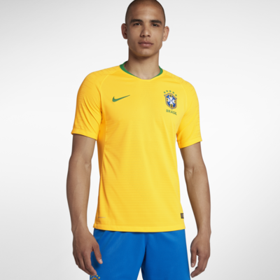 Brazil Vapor Match Home Men's Football Shirt