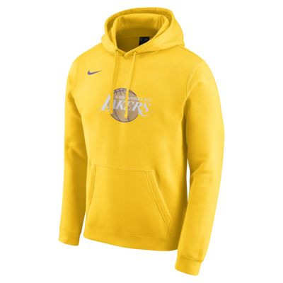 yellow lakers sweatshirt