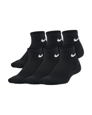 Детские носки Nike Everyday Kids' Cushioned Ankle Socks (6 Pairs)