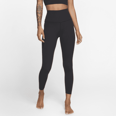 Leggings de tela Infinalon con cintura alta de 7/8 para mujer Nike Yoga Dri-FIT Luxe