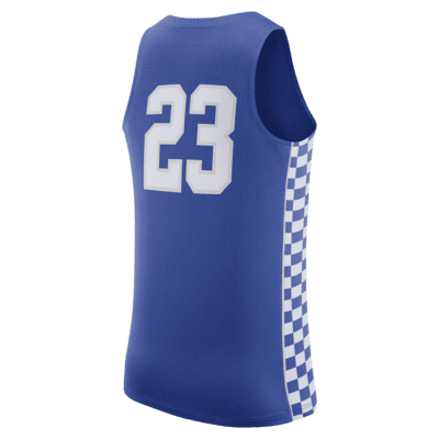 Nike, Shirts, Mens Size Large University Of Kentucky Basketball Jersey