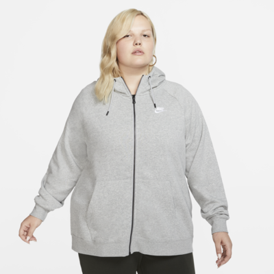 Nike Sportswear Essential (Plus Size) Women's Full-Zip Hoodie