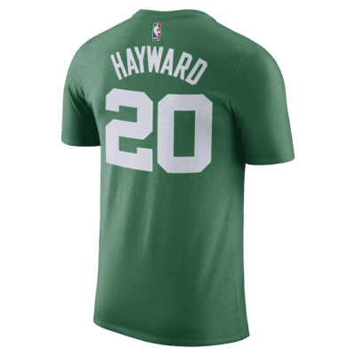 Boston Celtics Jersey Black Gordon Hayward Nike Men's XL