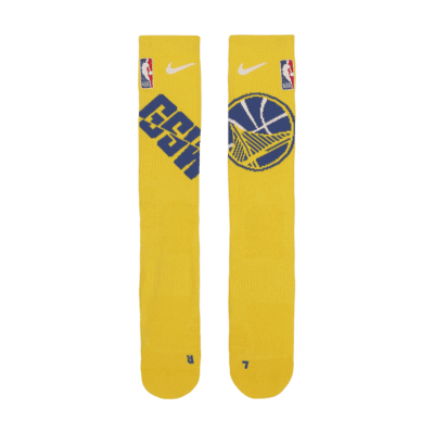 Golden State Warriors Elite Nike NBA Crew Socks