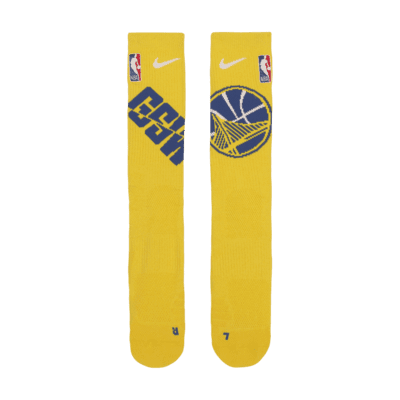 NBA Nike Elite Performance Crew Socks - Yellow/Black
