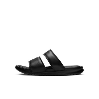 women's nike duo benassi slides