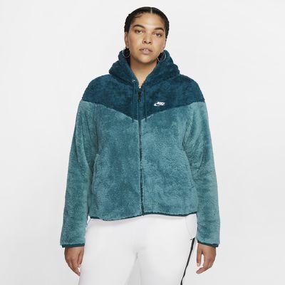 womens zip up sherpa jacket