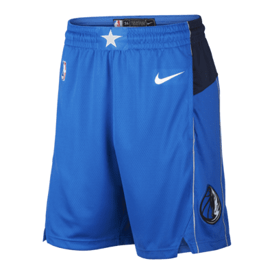 Nike DALLAS MAVERICKS - ICON SWINGMAN SHORT Blue