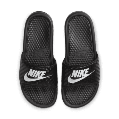 nike womens slides black