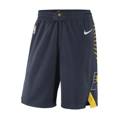 Indiana Pacers Nike NBA Authentics Dri-Fit Practice Shorts Men's New Gray/Black 3XL 678