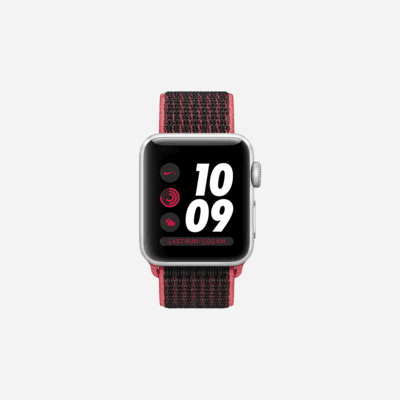 Relógio de running Apple Watch Nike+ Series 3 (GPS + Cellular) Open Box de 38 mm