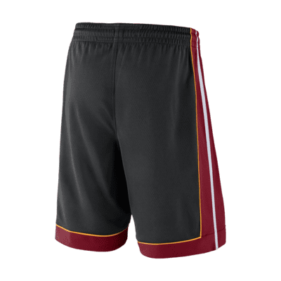 Men's Miami Heat Nike Black 2021/22 City Edition Swingman Shorts