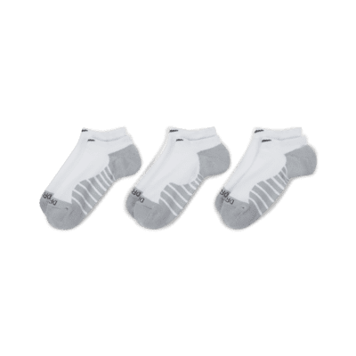Calcetines de entrenamiento invisibles para mujer Nike Everyday Max Cushioned (3 pares)