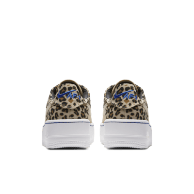 Scarpa Nike Air Force 1 Sage Low Premium Animal - Donna