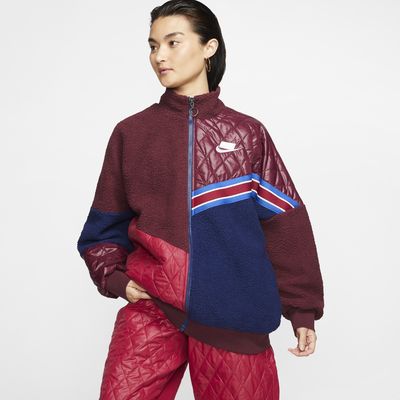 velvet nike jacket