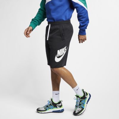 french terry shorts nike
