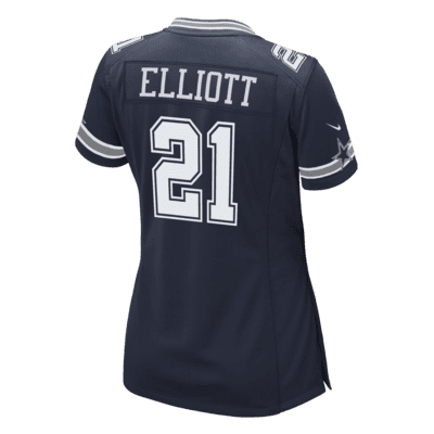 Camiseta de fútbol americano Game para mujer NFL Dallas Cowboys (Ezekiel Elliott)