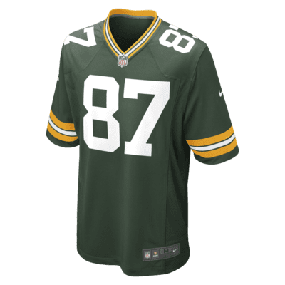 شاشة سوداء NFL Green Bay Packers (Jordy Nelson) Men's American Football Home Game  Jersey شاشة سوداء