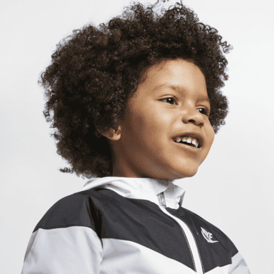 Chamarra infantil con cierre completo Nike Sportswear Windrunner