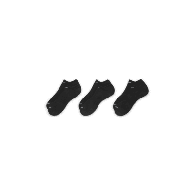 Nike Everyday Plus Cushion Training No-Show Socks (3 Pairs). Nike VN