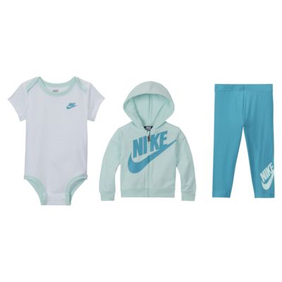 Nike Sportswear Baby (0-9M) Hoodie, Bodysuit and Pants Set