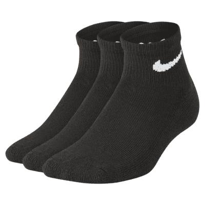 Nike Little Kids' Cushioned Ankle Socks (3 Pairs)