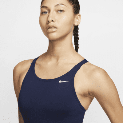 Traje de baño Fastback de 1 pieza para mujer Nike Poly Solid
