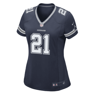 Camiseta de fútbol americano Game para mujer NFL Dallas Cowboys (Ezekiel Elliott)