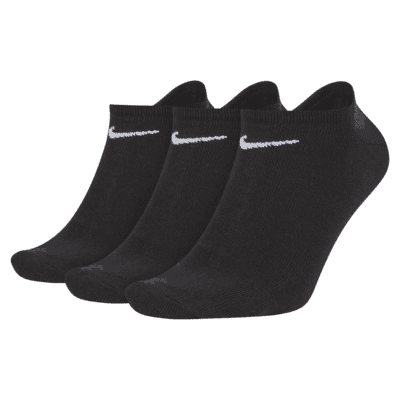 Nike Lightweight Training No-Show Socks (3 Pairs). Nike NO