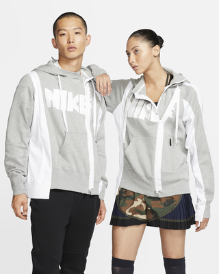 NIKE SACAI DOUBLE ZIP HOODIE ダブルジップ パーカー-