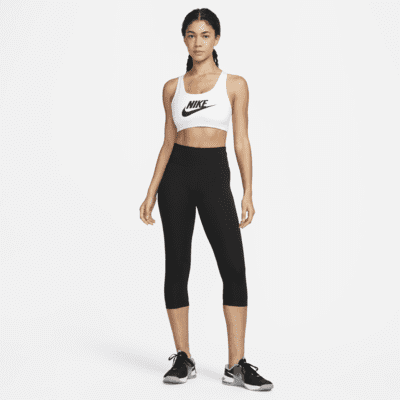 Bra deportivo de media sujeción para mujer Nike Swoosh 