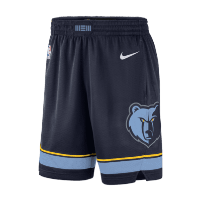 Men's Nike Navy 2019/20 Memphis Grizzlies Icon Edition Swingman Shorts