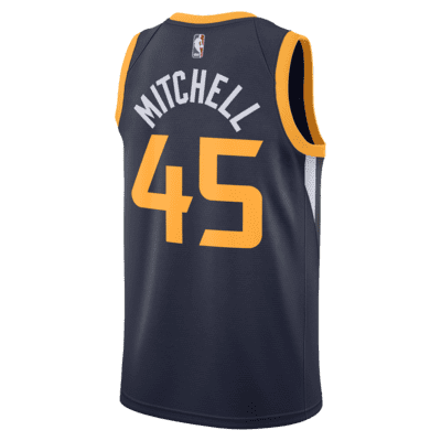 Donovan Mitchell Jazz Icon Edition Nike NBA Swingman Jersey