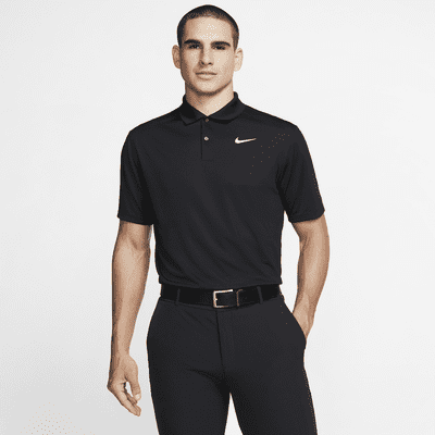 nike black golf shirt