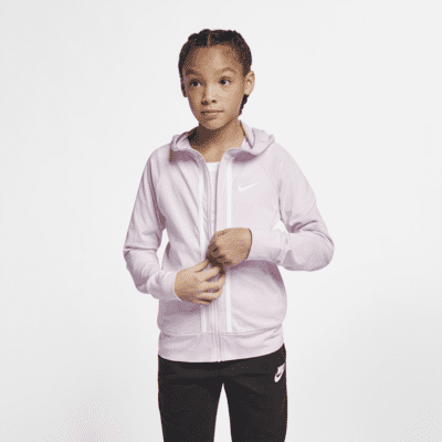 Nike Sportswear Older Kids' (Girls') Full-Zip Hoodie. Nike BG